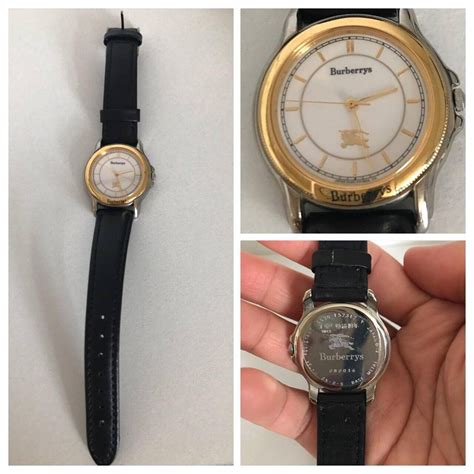 vintage burberry watch